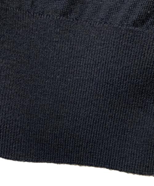 Gypsohila（ジプソフィア）Gypsohila (ジプソフィア) シルクコットンニット ブラック サイズ:Fの古着・服飾アイテム