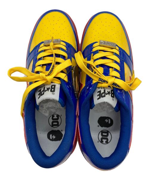 BAPESTA（ベイプスタ）BAPESTA (ベイプスタ) DC COMICS (ディーシーコミックス) Low M1 'SUPERMAN' マルチカラー サイズ:28の古着・服飾アイテム