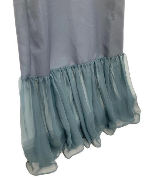 MMormal（モーマル）MMormal (モーマル) バックリボンシアードレス グリーン サイズ:SIZE FREEの古着・服飾アイテム