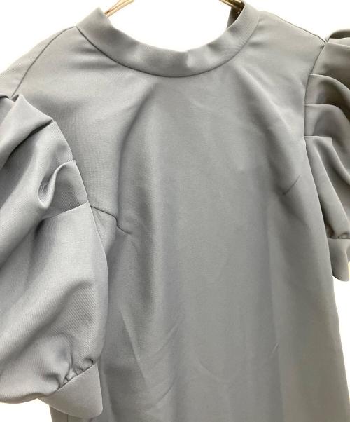 MMormal（モーマル）MMormal (モーマル) バックリボンシアードレス グリーン サイズ:SIZE FREEの古着・服飾アイテム