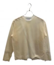 IRENE（アイレネ）の古着「Transparent Knit Top」｜イエロー