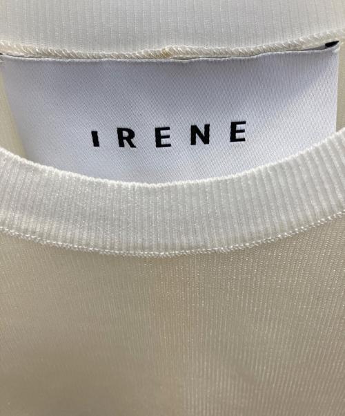 IRENE（アイレネ）IRENE (アイレネ) Transparent Knit Top イエロー サイズ:36の古着・服飾アイテム