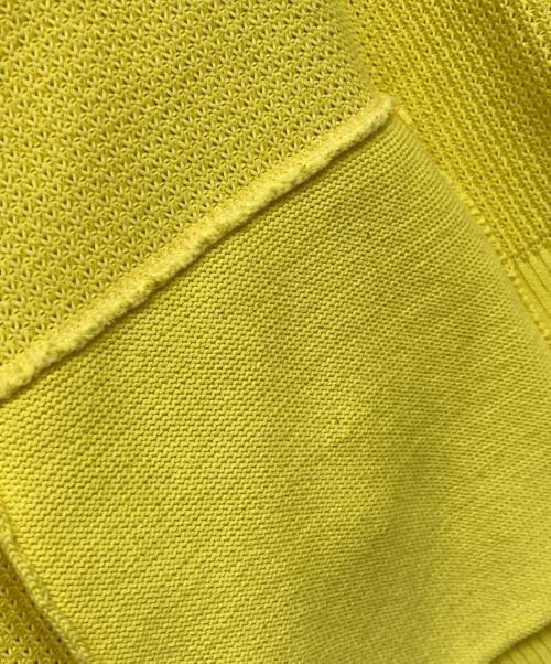 machatt（マチャット）machatt (マチャット) アモッサワッフルカーディガン イエロー サイズ:‐の古着・服飾アイテム