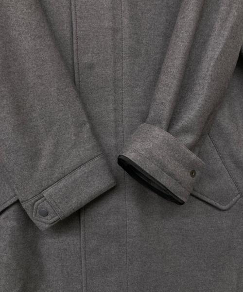 THE RERACS（ザ リラクス）THE RERACS (ザ リラクス) ウールフーデッドコート グレー サイズ:38の古着・服飾アイテム