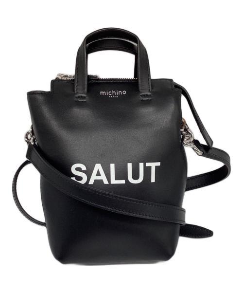 michino PARIS（ミチノ パリ）michino PARIS (ミチノ パリ) ノートルダムバッグナノ ブラックの古着・服飾アイテム