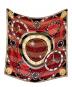 Cartier (カルティエ) シルクスカーフ レッド 未使用品：6000円