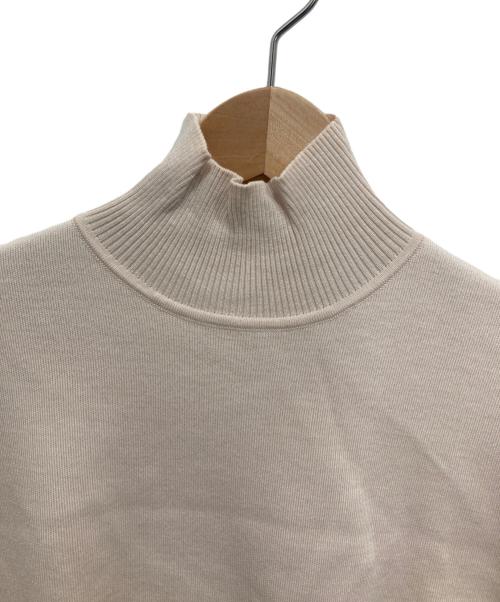 BALLSEY（ボールジィ）BALLSEY (ボールジィ) バウンススムースハイネックプルオーバー ベージュ サイズ:S 未使用品の古着・服飾アイテム
