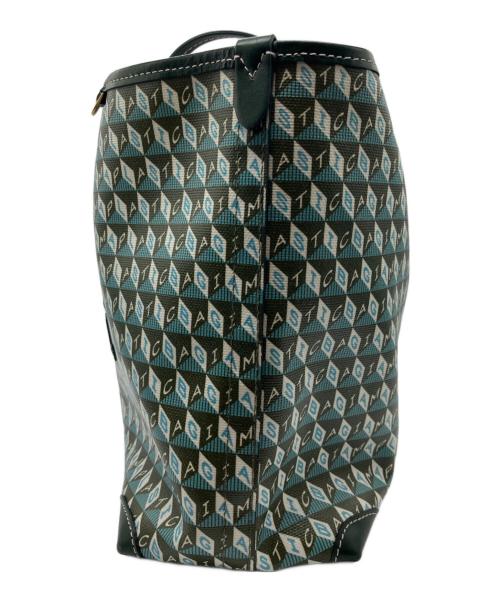 ANYA HINDMARCH（アニヤ・ハインドマーチ）ANYA HINDMARCH (アニヤハインドマーチ) I AM A PLASTIC BAG グリーンの古着・服飾アイテム