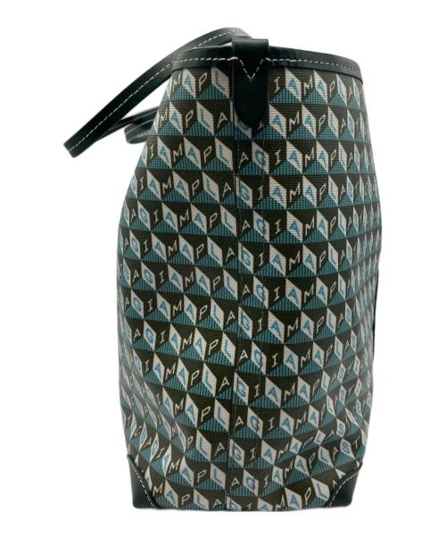 ANYA HINDMARCH（アニヤ・ハインドマーチ）ANYA HINDMARCH (アニヤハインドマーチ) I AM A PLASTIC BAG グリーンの古着・服飾アイテム