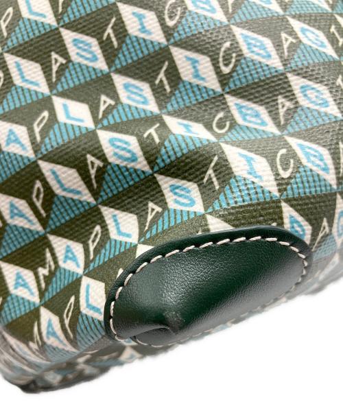 ANYA HINDMARCH（アニヤ・ハインドマーチ）ANYA HINDMARCH (アニヤハインドマーチ) I AM A PLASTIC BAG グリーンの古着・服飾アイテム