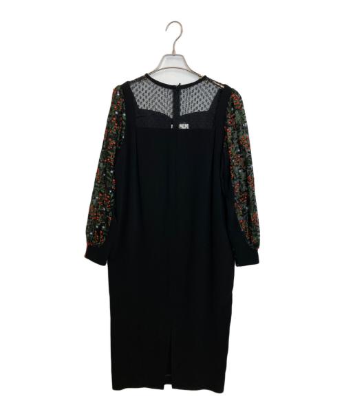 LOKITHO（ロキト）LOKITHO (ロキト) 刺繍ワンピース ブラック サイズ:1の古着・服飾アイテム