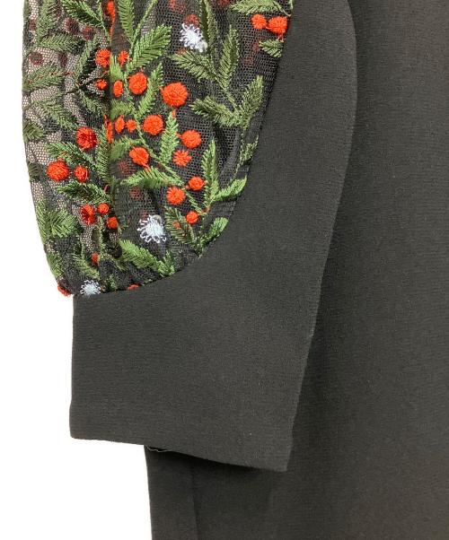 LOKITHO（ロキト）LOKITHO (ロキト) 刺繍ワンピース ブラック サイズ:1の古着・服飾アイテム