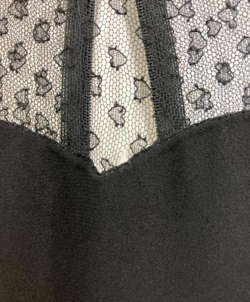 LOKITHO（ロキト）LOKITHO (ロキト) 刺繍ワンピース ブラック サイズ:1の古着・服飾アイテム