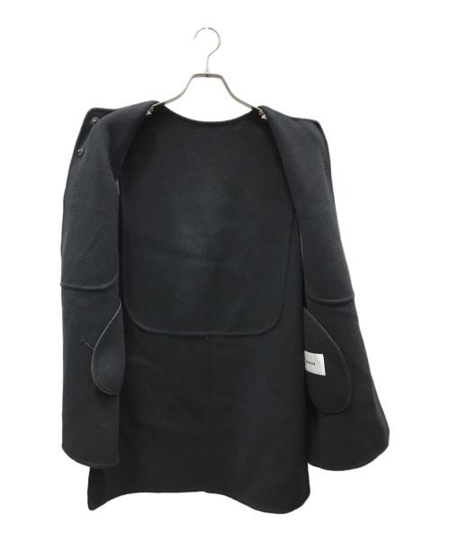 machatt（マチャット）machatt (マチャット) リバーウールベスト ブラック サイズ:FREEの古着・服飾アイテム