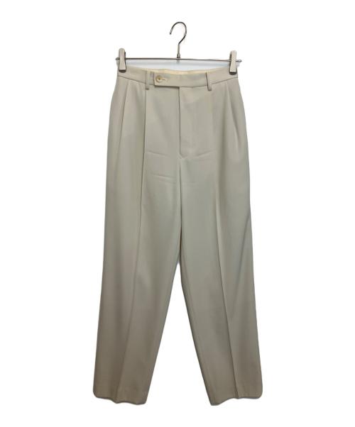 AURALEE（オーラリー）AURALEE (オーラリー) Ron Herman (ロンハーマン) サマーウールイージースラックスパンツ アイボリーの古着・服飾アイテム