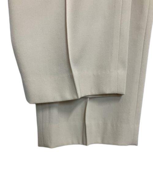 AURALEE（オーラリー）AURALEE (オーラリー) Ron Herman (ロンハーマン) サマーウールイージースラックスパンツ アイボリーの古着・服飾アイテム