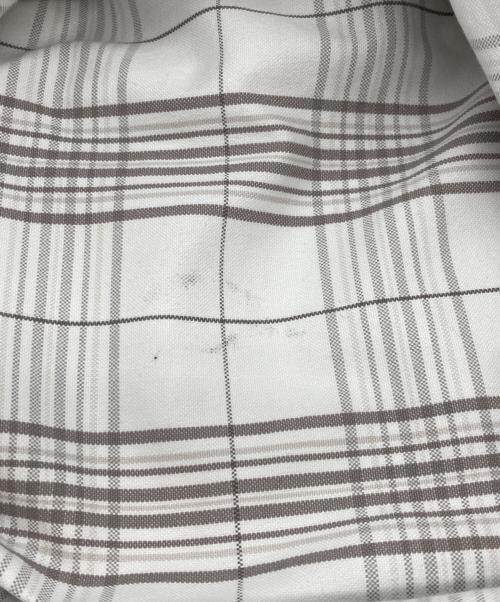 THOM BROWNE. NEW YORK（トムブラウン ニューヨーク）THOM BROWNE. NEW YORK (トムブラウン ニューヨーク) チェックシャツ ホワイト サイズ:size1の古着・服飾アイテム