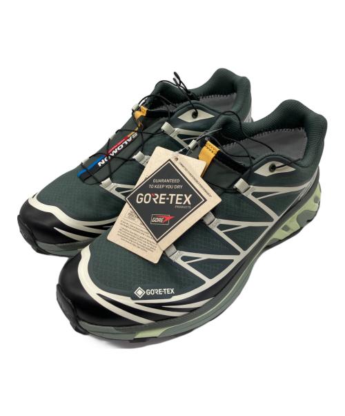 SALOMON（サロモン）SALOMON (サロモン) スニーカー グレー×グリーン サイズ:28cm 未使用品の古着・服飾アイテム