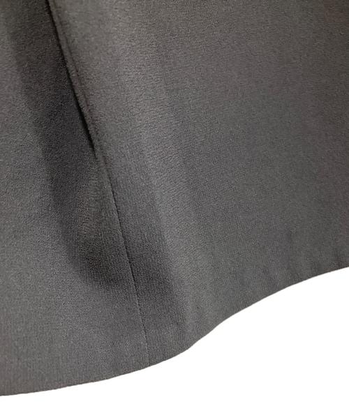 Spick and Span（スピック＆スパン）Spick and Span (スピックアンドスパン) シルキードレープ2タックワイドパンツ グレー サイズ:38の古着・服飾アイテム