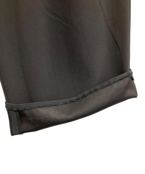 Spick and Span（スピック＆スパン）Spick and Span (スピックアンドスパン) シルキードレープ2タックワイドパンツ グレー サイズ:38の古着・服飾アイテム