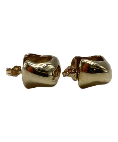 AGMES（アグメス）AGMES (アグメス) SMALL CELIA HOOPS(フープピアス) ゴールドの古着・服飾アイテム