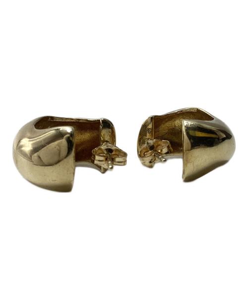 AGMES（アグメス）AGMES (アグメス) SMALL CELIA HOOPS(フープピアス) ゴールドの古着・服飾アイテム