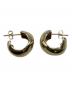 AGMES (アグメス) SMALL CELIA HOOPS(フープピアス) ゴールド：13000円