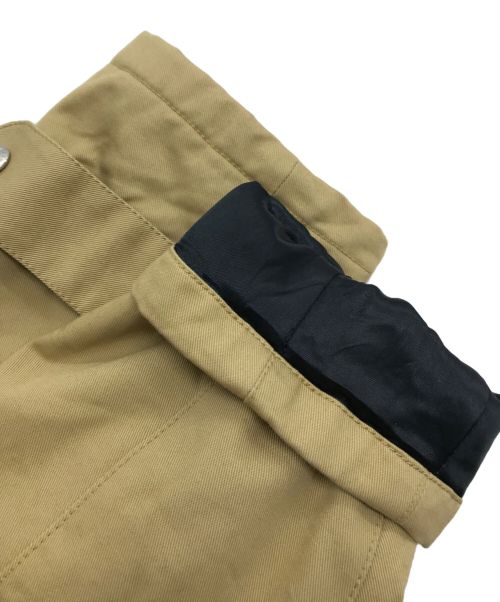 maison kitsune（メゾンキツネ）maison kitsune (メゾンキツネ) 中綿サファリジャケット ベージュ サイズ:Sの古着・服飾アイテム