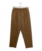 MARNIマルニ）の古着「トロピカルウールイージーパンツ」｜ブラウン