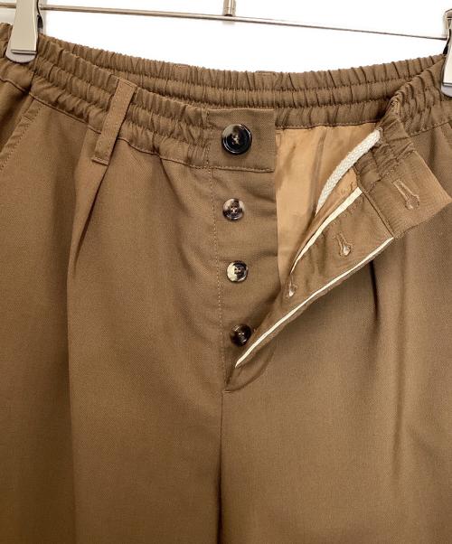 MARNI（マルニ）MARNI (マルニ) トロピカルウールイージーパンツ ブラウン サイズ:40の古着・服飾アイテム