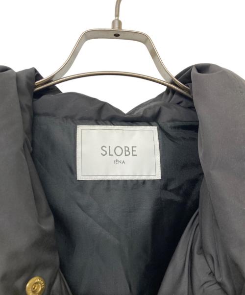 SLOBE IENA（スローブ イエナ）SLOBE IENA (スローブ イエナ) ショールフード ショートダウンコート ブラック サイズ:36の古着・服飾アイテム