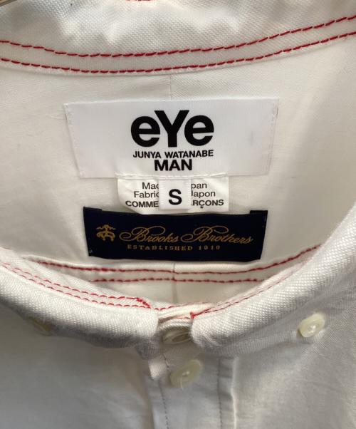 eYe COMME des GARCONS JUNYAWATANABE MAN（アイ コム デ ギャルソン ジュンヤ ワタナベ マン）eYe COMME des GARCONS JUNYAWATANABE MAN (アイ コム デ ギャルソン ジュンヤ ワタナベ マン) BROOKS BROTHERS (ブルックスブラザーズ) 綿オックス ホワイト サイズ:Ｓの古着・服飾アイテム
