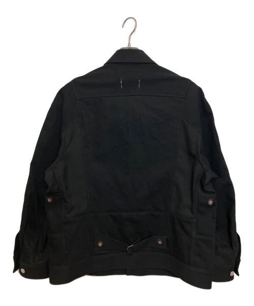 eYe COMME des GARCONS JUNYAWATANABE MAN（アイ コム デ ギャルソン ジュンヤ ワタナベ マン）eYe COMME des GARCONS JUNYAWATANABE MAN (アイ コム デ ギャルソン ジュンヤ ワタナベ マン) LEVI'S (リーバイス) 綿デニム×ウールサージ ブラック サイズ:Sの古着・服飾アイテム