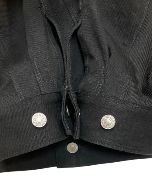 eYe COMME des GARCONS JUNYAWATANABE MAN（アイ コム デ ギャルソン ジュンヤ ワタナベ マン）eYe COMME des GARCONS JUNYAWATANABE MAN (アイ コム デ ギャルソン ジュンヤ ワタナベ マン) LEVI'S (リーバイス) 綿デニム×ウールサージ ブラック サイズ:Sの古着・服飾アイテム