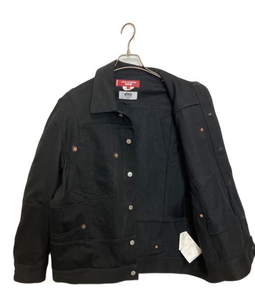 eYe COMME des GARCONS JUNYAWATANABE MAN（アイ コム デ ギャルソン ジュンヤ ワタナベ マン）eYe COMME des GARCONS JUNYAWATANABE MAN (アイ コム デ ギャルソン ジュンヤ ワタナベ マン) LEVI'S (リーバイス) 綿デニム×ウールサージ ブラック サイズ:Sの古着・服飾アイテム
