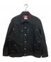 eYe COMME des GARCONS JUNYAWATANABE MAN（アイ コム デ ギャルソン ジュンヤ ワタナベ マン）の古着「綿デニム×ウールサージ」｜ブラック