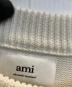 AMI Alexandre Mattiussi (アミアレクサンドルマテュッシ) ボーダーセーター ホワイト×ブラック サイズ:Ｌ：22000円