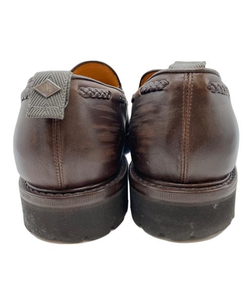 nano・universe（ナノ・ユニバース）nano・universe (ナノ・ユニバース) W.H (ダブルエイチ) タッセルシューズ ブラウン サイズ:8の古着・服飾アイテム