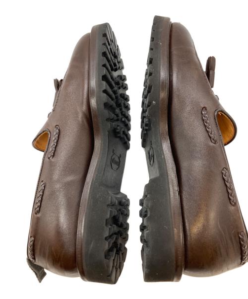 nano・universe（ナノ・ユニバース）nano・universe (ナノ・ユニバース) W.H (ダブルエイチ) タッセルシューズ ブラウン サイズ:8の古着・服飾アイテム