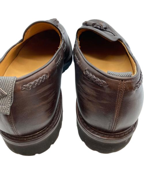 nano・universe（ナノ・ユニバース）nano・universe (ナノ・ユニバース) W.H (ダブルエイチ) タッセルシューズ ブラウン サイズ:8の古着・服飾アイテム