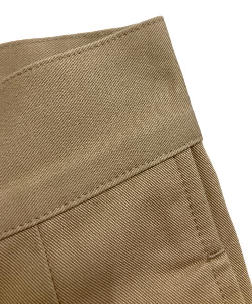 LOEFF（ロエフ）LOEFF (ロエフ) コットンツイル 2タック チノパンツ ベージュ サイズ:2の古着・服飾アイテム