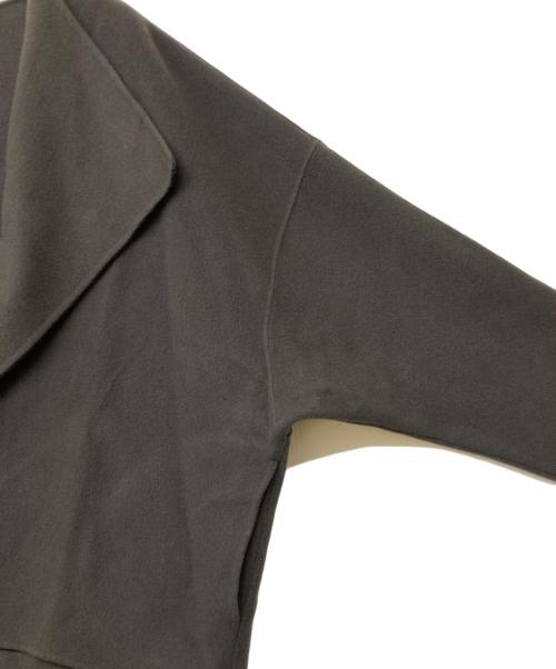 Curensology（カレンソロジー）Curensology (カレンソロジー) 22AW マンテコショートコート ダークグレー サイズ:Fの古着・服飾アイテム