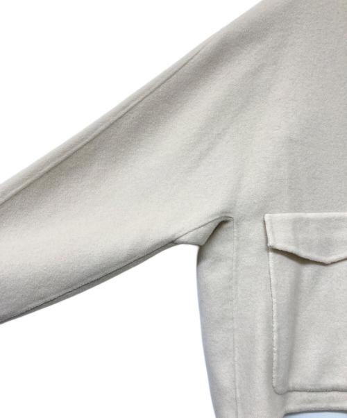 uncrave（アンクレイヴ）uncrave (アンクレイヴ) リバー ショートコート オフホワイト サイズ:1の古着・服飾アイテム