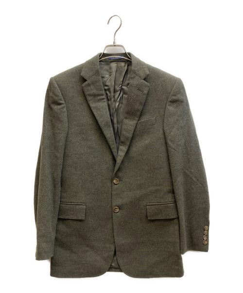 POLO RALPH LAUREN（ポロ・ラルフローレン）POLO RALPH LAUREN (ポロ・ラルフローレン) テーラードジャケット オリーブ サイズ:36Sの古着・服飾アイテム
