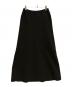 中古・古着 FRAMeWORK (フレームワーク) ウォッシャブルスムースフレアスカート ブラック サイズ:36：5000円