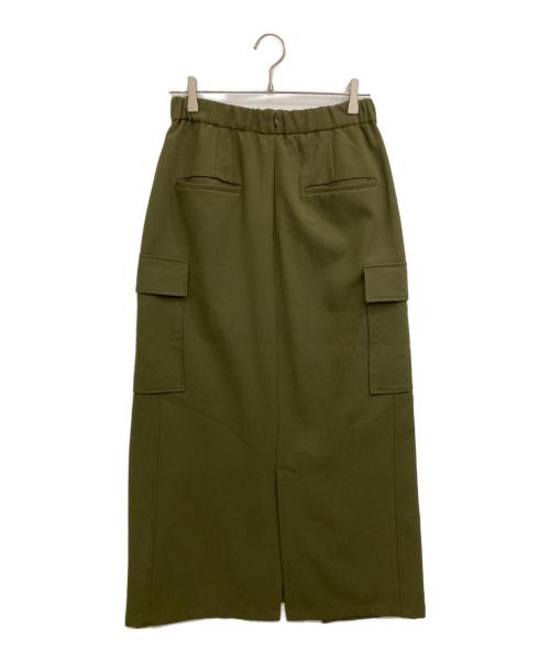 MANOF（マノフ）MANOF (マノフ) FRONT ARCH CARGO SKIRT カーキ サイズ:Mの古着・服飾アイテム