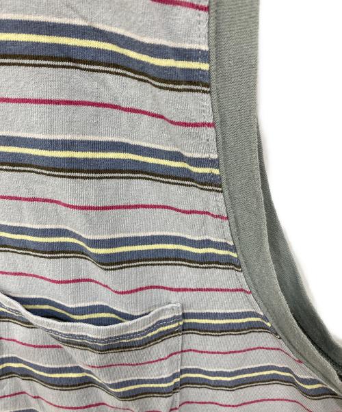 KAPITAL（キャピタル）KAPITAL (キャピタル) タンクトップ ブルー サイズ:3の古着・服飾アイテム