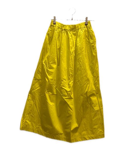 ORGANIC BY JOHN PATRICK（オーガニック バイ ジョン パトリック）ORGANIC BY JOHN PATRICK (オーガニック バイ ジョン パトリック) Ron Herman (ロンハーマン) フレア マキシ スカート イエロー サイズ:フリーの古着・服飾アイテム