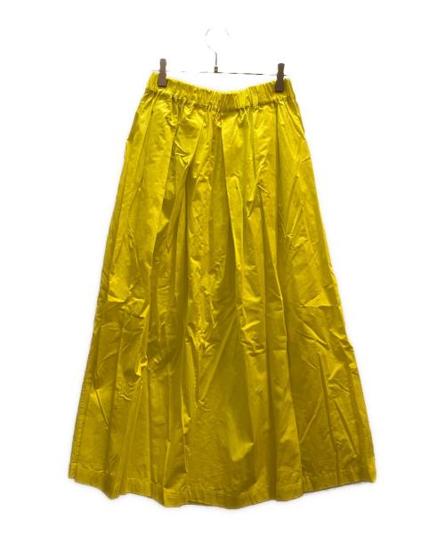 ORGANIC BY JOHN PATRICK（オーガニック バイ ジョン パトリック）ORGANIC BY JOHN PATRICK (オーガニック バイ ジョン パトリック) Ron Herman (ロンハーマン) フレア マキシ スカート イエロー サイズ:フリーの古着・服飾アイテム