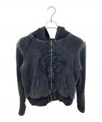 NO/FACE STUDIOSノーフェイスストゥディオス）の古着「DOUBLE LAYERED REVERSIBLE USED JACKET」｜ブラック